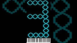 Thumbnail: Piano Countdown 9 to 0 (But Every Number Is Made of Tiny Circles)
