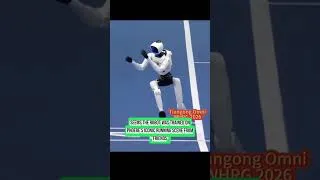 Thumbnail: The Chinese winning running robot was trained on Phoebe's running style!#robotolympiad #friends
