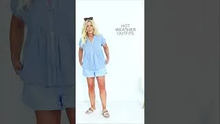 Thumbnail: 🔥 Hot Weather Outfit Ideas That Keep You Cool & Chic After 50 ☀️