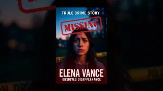Thumbnail: The Unsolved Disappearance of Elena Vance#crimestory