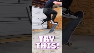Thumbnail: Can't Land a Trick? Try this! #skateboarding #skateboardtips #skate