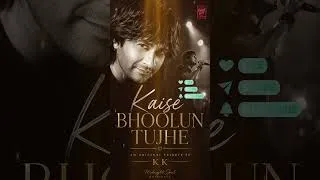 Thumbnail: Kaise Bhoolun Tujhe 💔 | Original Tribute to KK | Emotional Hindi Short #shorts