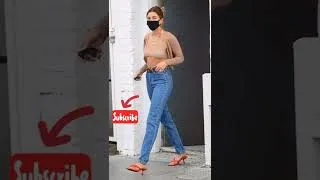 Thumbnail: Hailey Bieber's street style..#shorts