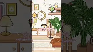 Thumbnail: family with newborn twins house tour~✨️🤍🌷 #miga #tocaboca #migaworld #toca #shorts #migaworld