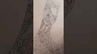 Thumbnail: Sketch vs. Final Engraving ⭐⭐⭐⭐⭐ Full video on my channel.