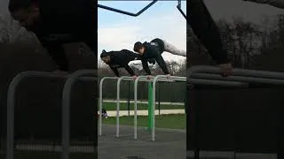 Thumbnail: Planche with @andrystrong1🔥 #shorts #calisthenics #viral