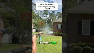 Thumbnail: Insurance Roof Cleaning : HUGE MARKET
