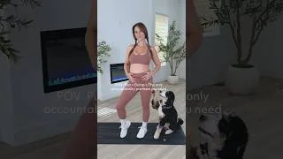 Thumbnail: POV: Pup + Bump = The only accountability partners you need