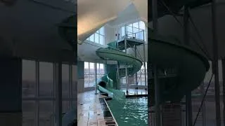 Thumbnail: Watch me absolutely destroy this water slide! #satisfying #shorts #funny