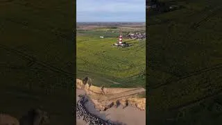 Thumbnail: Amazing Drone Shots of Happisburgh Beach #drone #dji #photography #travel #photographer