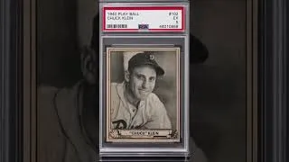 Thumbnail: Sweet 1939 Phillies uniform!  #sportscards #baseballcards #baseball #fieldofdreams #phillies
