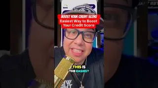 Thumbnail: Boost Your Credit Score the Easy Way! #shorts #money #finance #creditscore #creditrepair