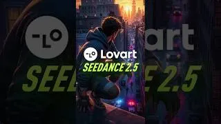 Thumbnail: Lovart AI: The Future of Cinematic AI With Seedance 2.5 #shorts #fyp #animation #ai #tech