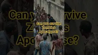 Thumbnail: Can you ever survive a Zombie Apocalypse? Subscribe and keep the comments going.... #zombies #viral