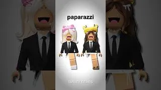 Thumbnail: PAPARAZZI🤩 #shorts #roblox #robloxedit