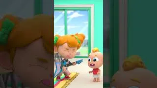 Thumbnail: Head, Shoulder, Knees and Toe 💆‍♀️💪🏾🦵🦶🏻 Miliki Family Part 1 #KidsSongs #Shorts #YouTubeKids