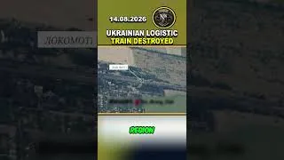 Thumbnail: 💥 RUSSIANS DRONES DESTROY UKRAINIAN LOGISTIC TRAINS IN ODESSA REGION #russia #ukraine #nato