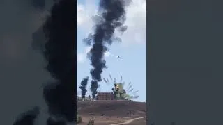 Thumbnail: US Attack Hits Hidden Iranian Nuclear Facility #shorts