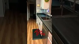 Thumbnail: NEW COUNTERTOPS￼!!!      #teamwork #countertop #peelandstick