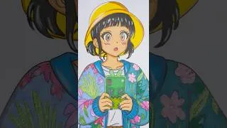 Thumbnail: Fan Art ZOEY Anime Style K-pop Demon Hunters #art #anime #kpop #shorts