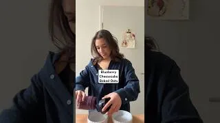 Thumbnail: Made this 3 times in the past week. 🫐 (purple baked oats) #veganrecipes #oats #healthy