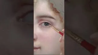 Thumbnail: How I Get a Glazing Effect Using Direct Painting  #glazing#allaprimaoilpainting #bouguereau