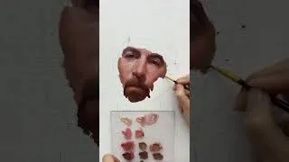 Thumbnail: OIL PAINTING TIME-LAPSE#oilpainting #oil painting portrait #skintone #skintones How To Paint Skin