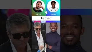 Thumbnail: Messi vs Endrick 🔥 The Legend vs The Prodigy – A Story of Generations #Shorts