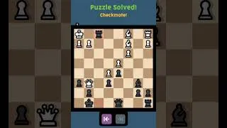 Thumbnail: can you solve this chess puzzle? Mate in One #chess #matein1 #chesspuzzle #chessgame #youtubeshorts