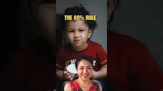 Thumbnail: The 80% Rule   #mindfulparenting #empoweredparents #healthyparenting