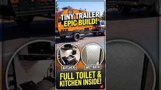 Thumbnail: Tiny Trailer Epic Build with Bathroom and Kitchen