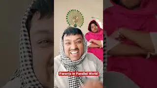 Thumbnail: Indian parents in parallel universe - Gaurav Katare #shorts #ytshorts #comedy