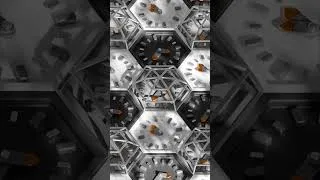 Thumbnail: Visual ASMR || Mesmerizing Hexagonal Clock Gears