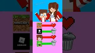 Thumbnail: Minecraft or Roblox - MAIZEN Minecraft Animation  #maizen #minecraft