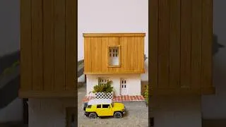 Thumbnail: I Built a Thermowood Facade for a Miniature House! 🏡🔥