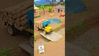 Thumbnail: Diy Mini Concrete Bridge #ytshorts #diy #miniature #asmr #tractor