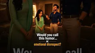 Thumbnail: Would you call this humor... or emotional disrespect?