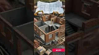 Thumbnail: INSANE Miniature Construction Timelapse – Luxury House Built from Start to Finish  #miniaturediy