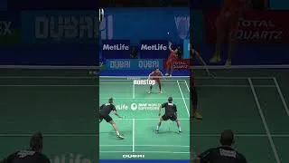 Thumbnail: Conrad/Kolding's sensational saves against Kamura/Sonoda #shorts #badminton