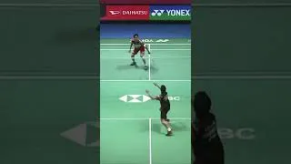 Thumbnail: Kento Momota's relentless attack against Anthony Ginting #shorts #badminton #kentomomota
