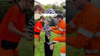 Thumbnail: Lawn Mower Vs Robber | min min playtime for kids video #blippi #lawnmower