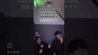 Thumbnail: 🤣🤣🤡🤡 #swimbts #bts #btsswim #노래  #커플 #국제커플 #한국