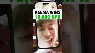 Thumbnail: Keema Wins 10,000 NPR #minortyreport #nepali