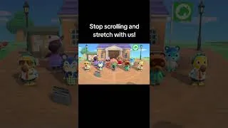 Thumbnail: Nothing like a good stretch! #animalcrossingnewhorizons #acnhcommunity #acnh #animalcrossing