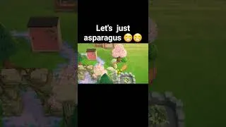 Thumbnail: Asparagus=experiments😅 #animalcrossingnewhorizons #acnh #cozygaming