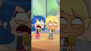 Thumbnail: So romantic 😍  #miraculouschibi #miraculous #ladybug #catnoir #adrienette #mlb #adrinette #chibi
