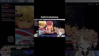Thumbnail: Subtle foreshadowing #vtuber #vtuberclips #twitchclips