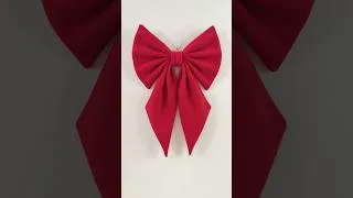 Thumbnail: Christmas decoration bows #christmas #sewing #handmade #diy #shorts