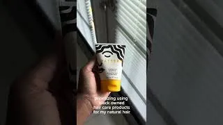 Thumbnail: I can truly feel the difference in my hair after 1 use of all of these products. #naturalhaircare
