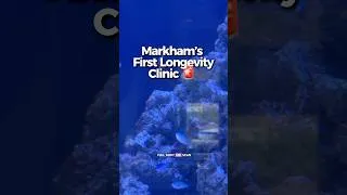 Thumbnail: Health maxxing in Canada. Markham’s first longevity clinic